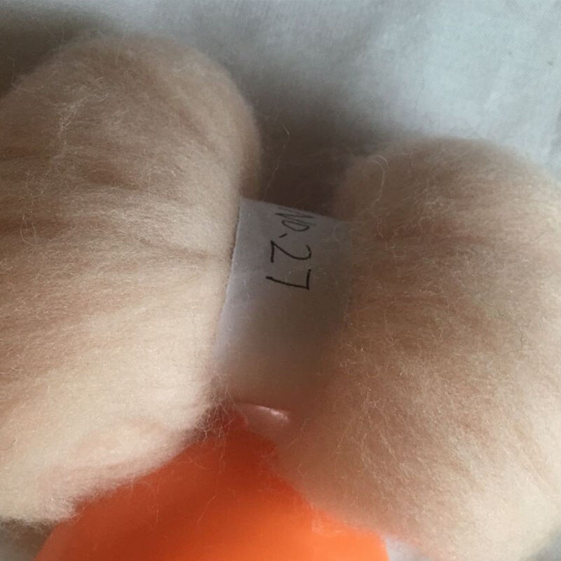 WFPFBEC 70 s Australië GEKAMD 100% WOL fiber merino diy wol voor neddles vilten 50g 100g NR 27
