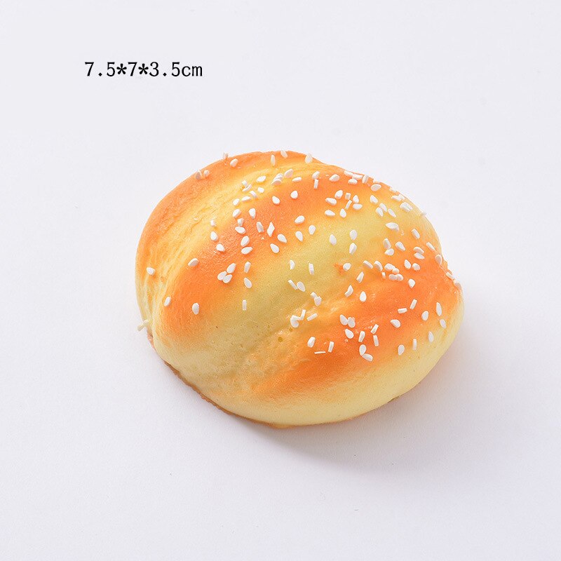 Squishy Food kreatywne imitujące chleb tosty pączki powolne rośnie wycisnąć zabawki antystresowe parodia Tease ludzie dekoracja stołu