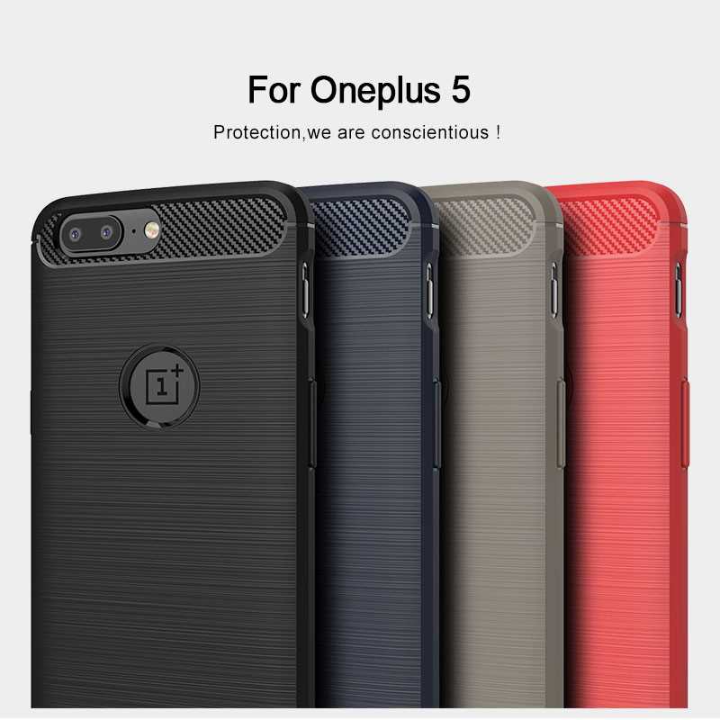 Mokoemi Shock Proof Silikon 5,5 "Für Oneplus 5 Fall Für Oneplus 5 Handy Fall Abdeckung