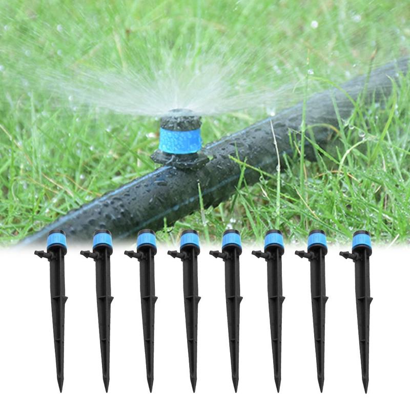 10x Micro Sprinkler Für Gewächshaus & Garten - Automatische Bewässerung | 180° Beregnung