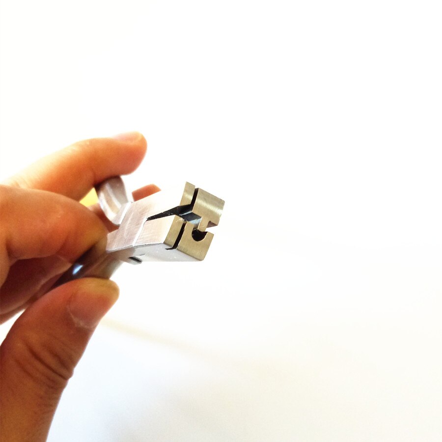 Dental ortodontisk loop forming wire tang nance tang omego loop instrument