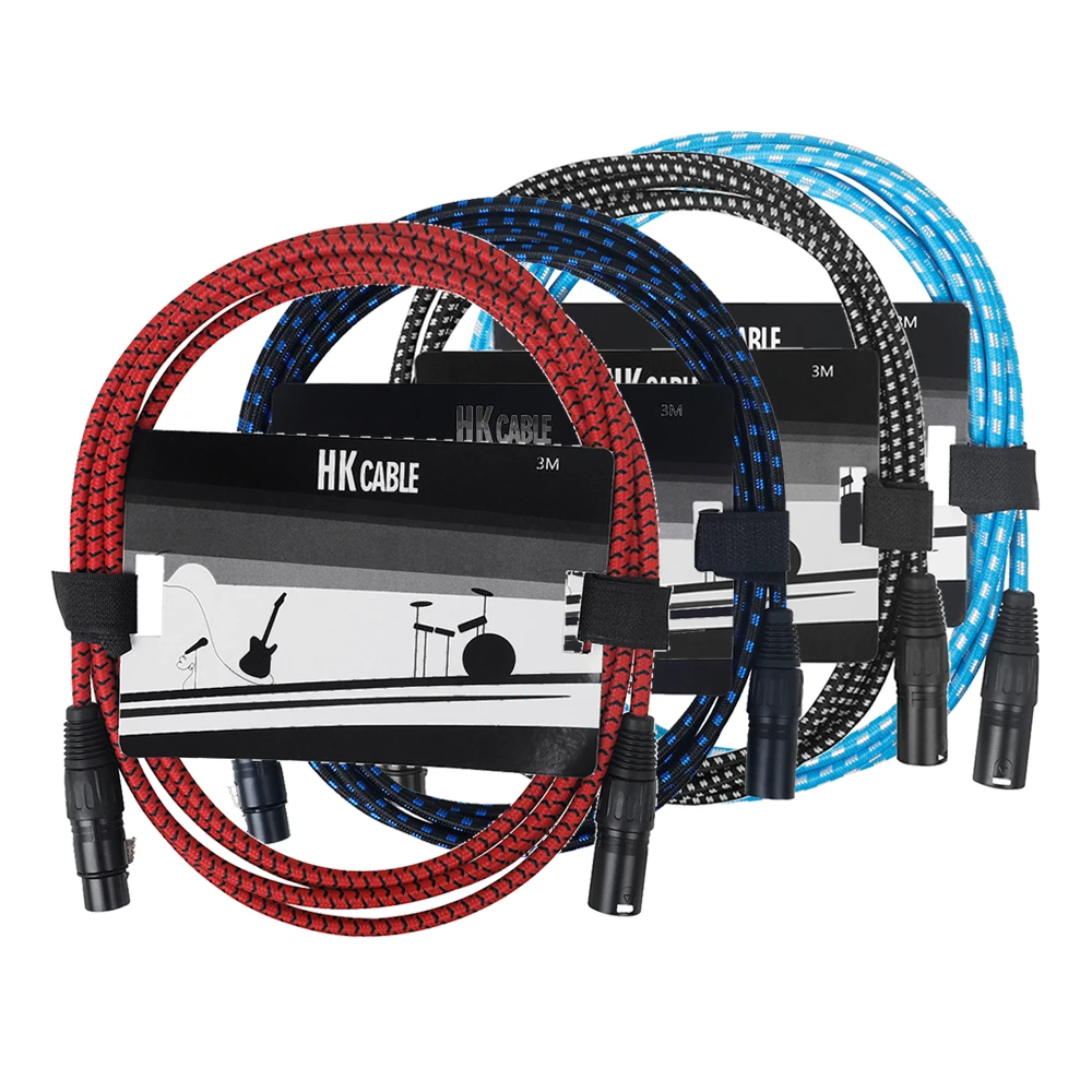 3m Microphone Audio Connecting Line XLR Adapter HK · LADE GT130XLR Audio Connection Cable Guitar Performance Noise Reduction