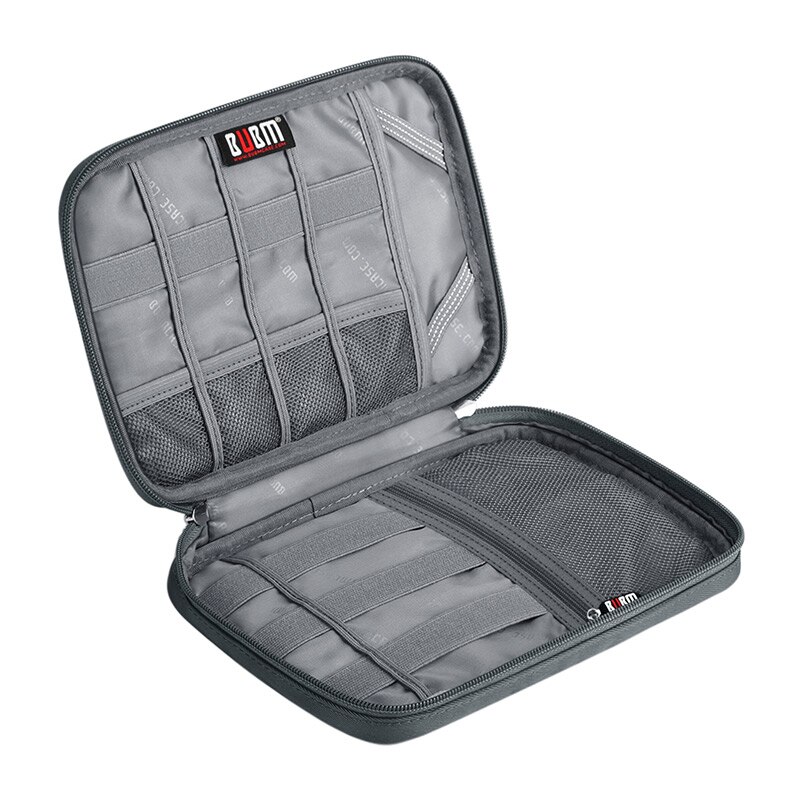 BUBM bag for electronic accessories 7.9 inch ipad Organizer travel electronic organizer storage for data wire hard drive