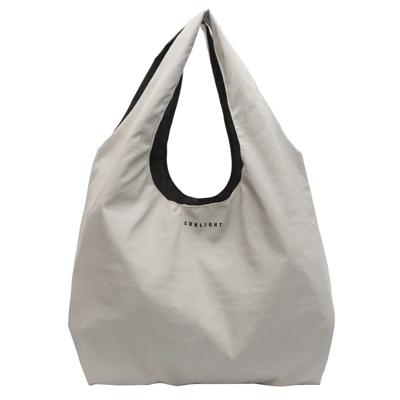 Vrijetijdstas voor dames schoudertas Tote Bag met grote capaciteit Klasse Woon-werkverkeer Winkelen Canvaspakket (18) Tot ien Sierraмут: WHITE