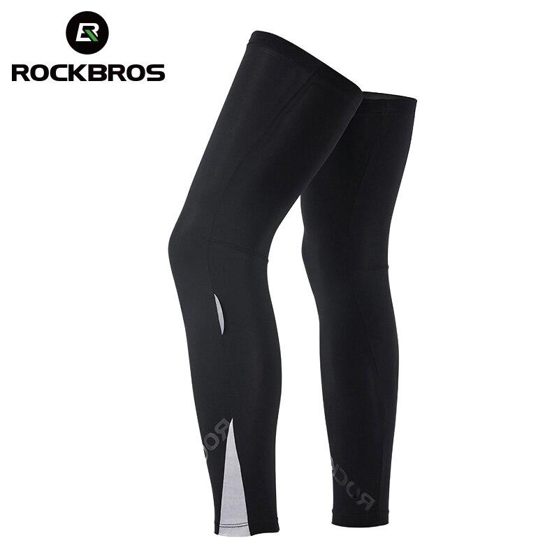 ROCKBROS FREE SHIP Cycling Leggings Leg Sleeves Bike UV Sunscreen Bicycle Fitness Breathable Sports Safety Knee Protector