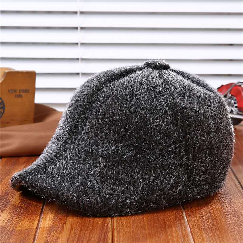chapeau avant moyen âge et vieux hommes chapeau en polyuréthane printemps et automne en plein air chapeau chapeau vison cheveux casquette