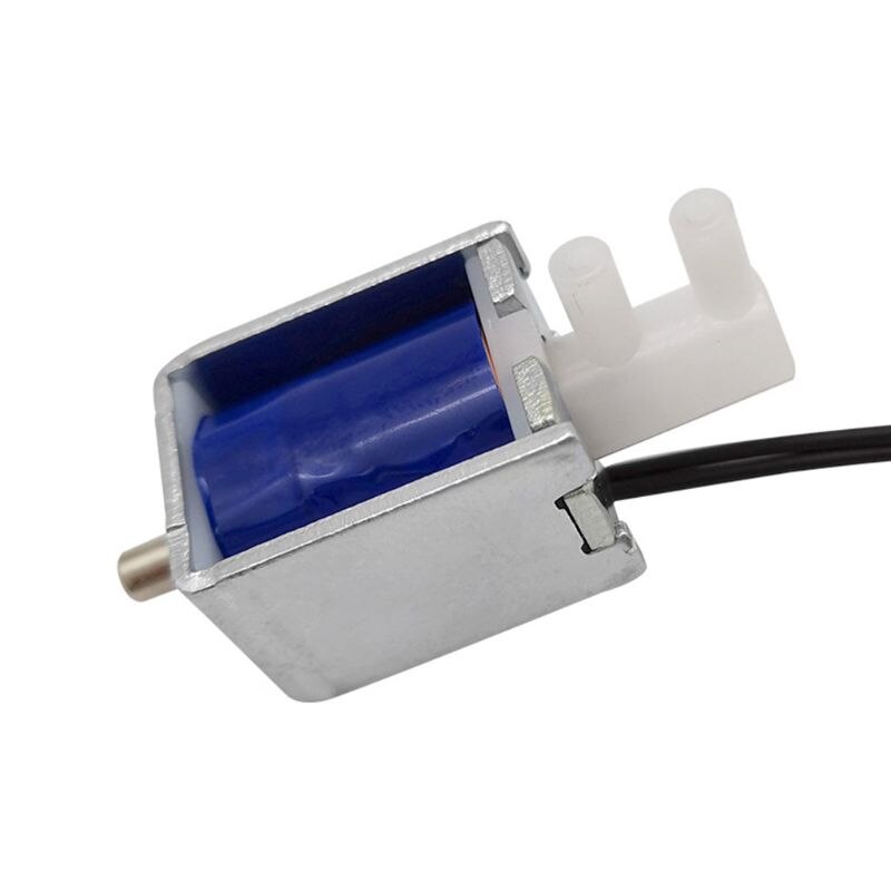 Dc 12v micro mini elektrische magneetventielen 2- posities 3- weg gasafvoer uitlaat voor luchtpomp