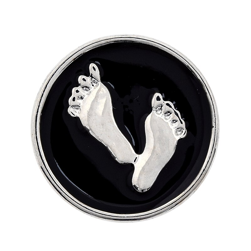XH8027 Crystal 18mm cross hope believe arrow USA Metal Snap button fit snap jewelry DIY: Metal snap button13
