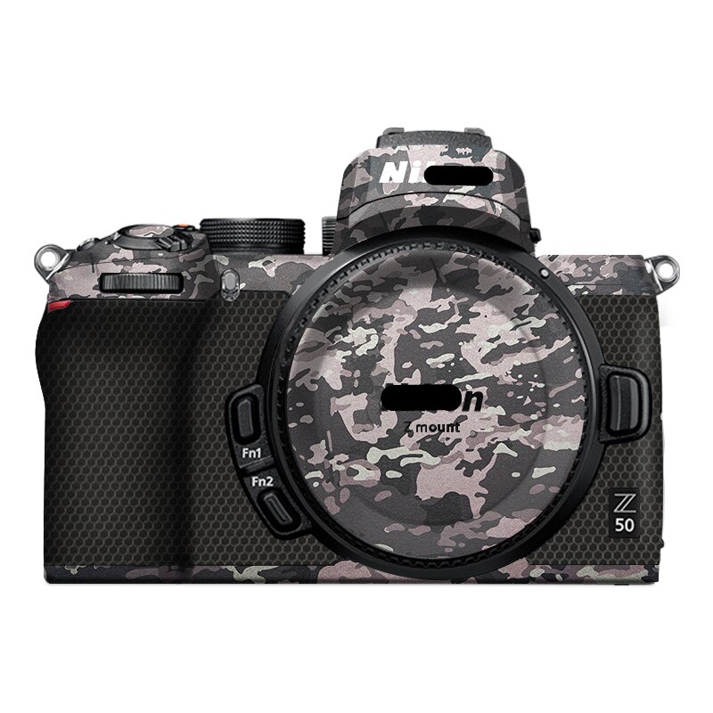 Z 50 Camera Vinyl Decal Skin Anti Scratch Wrap Cover Voor Nikon Z50 Camera Sticker Film 3M Premium Hof gevallen: Field Camo