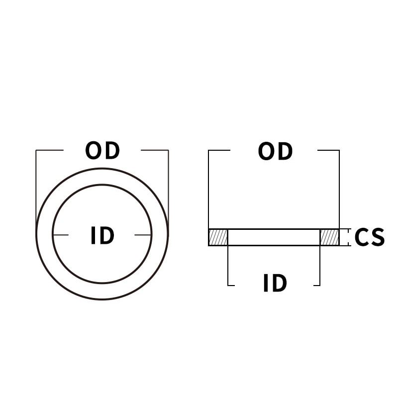 Junta de PTFE de fluoroetileno de Poly tetra, junta tórica de manguera corrugada, arandela de grifo, junta plana, anillo de sellado para tubo de ducha, anillo de arandela