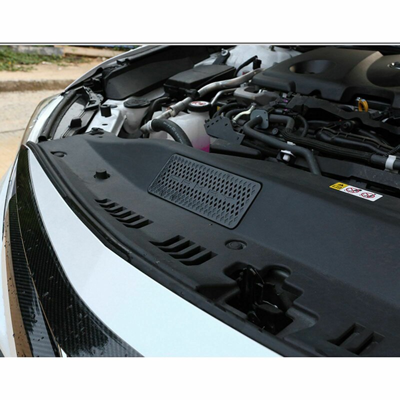 Gtinthebox 1PC Black Car Engine Air Intake Dust Stuc Protective Cover Trim For Toyota Camry Car Decoration Accessories