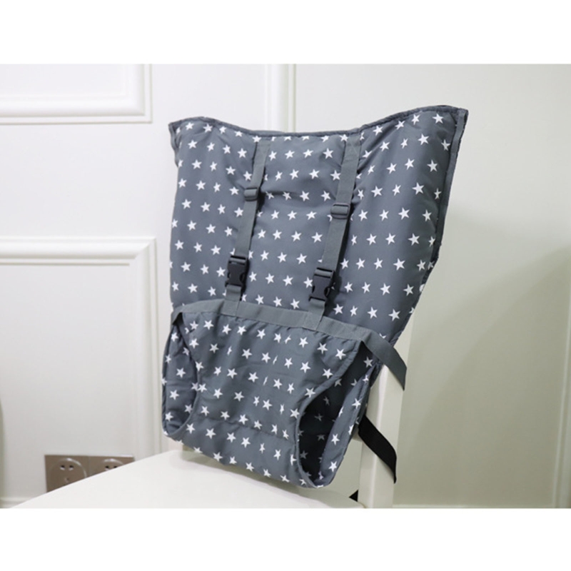 B2EB Draagbare Kinderstoel Veiligheid Seat Harness Peuter Hoge Booster Seat Cover Met Verstelbare Bandjes Schouder Riem Voor