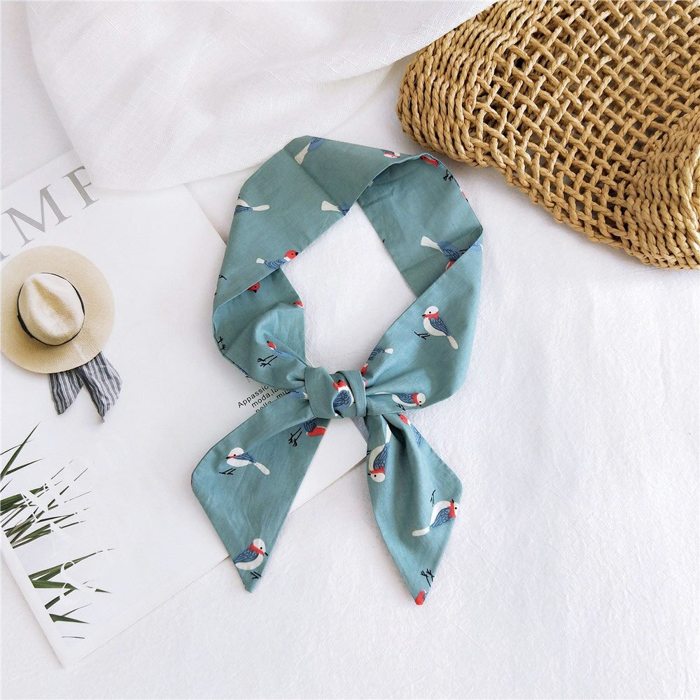 été concepteur longue maigre Cheveux ruban bandes écharpe pour bords sac à main accessoires écharpes pour femmes Foulard Cheveux: 8