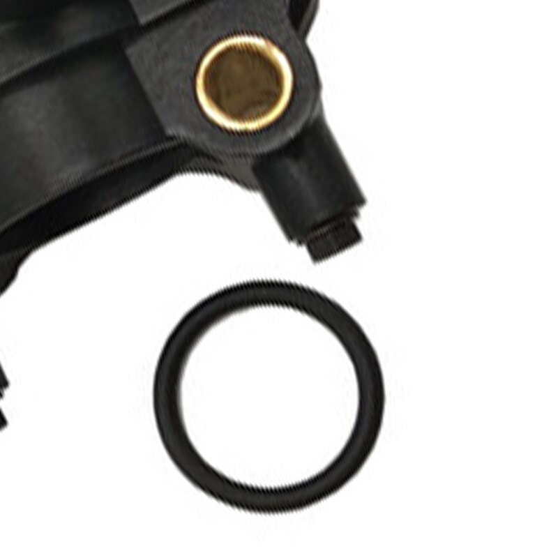Carcasa de termostato negro para Chrysler, montaje de salida de agua refrigerante, 6048001, 5017183Ab 902301, 4792329