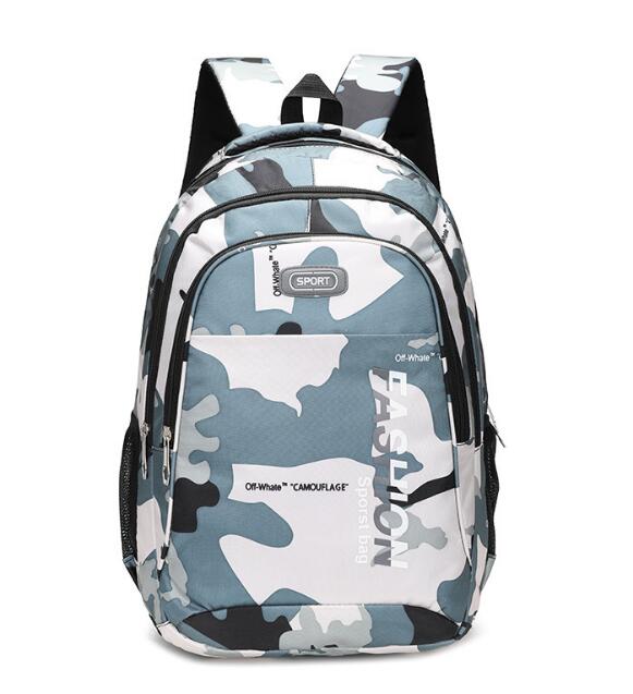 Chuwanglin Tarnung Rucksäcke Männer Für Teenager Jungen Schule tasche freundlicher Taschen Polyester Rucksack Männlichen reisetasche D80502: 4