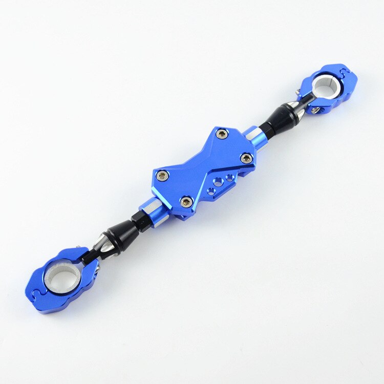 Motorcycle Cnc 7/8 "22Mm Stuur Verstelbare Cross Balance Bar Voor/Gps/Spotlight/Koplampen Montagebeugel: B blue