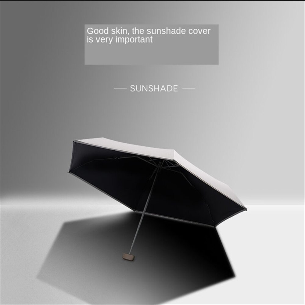 B-LIFE Travel Umbrellas for Women Sun Umbrellas Compact Umbrellas for Rain and Wind with Met Water Begin Bloom and One Hand Open