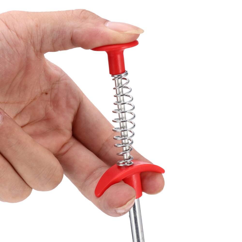 2Pcs Riool Baggeren Apparaat Wastafel Baggeren Gereedschappen Kit Lange Cleaning Strips