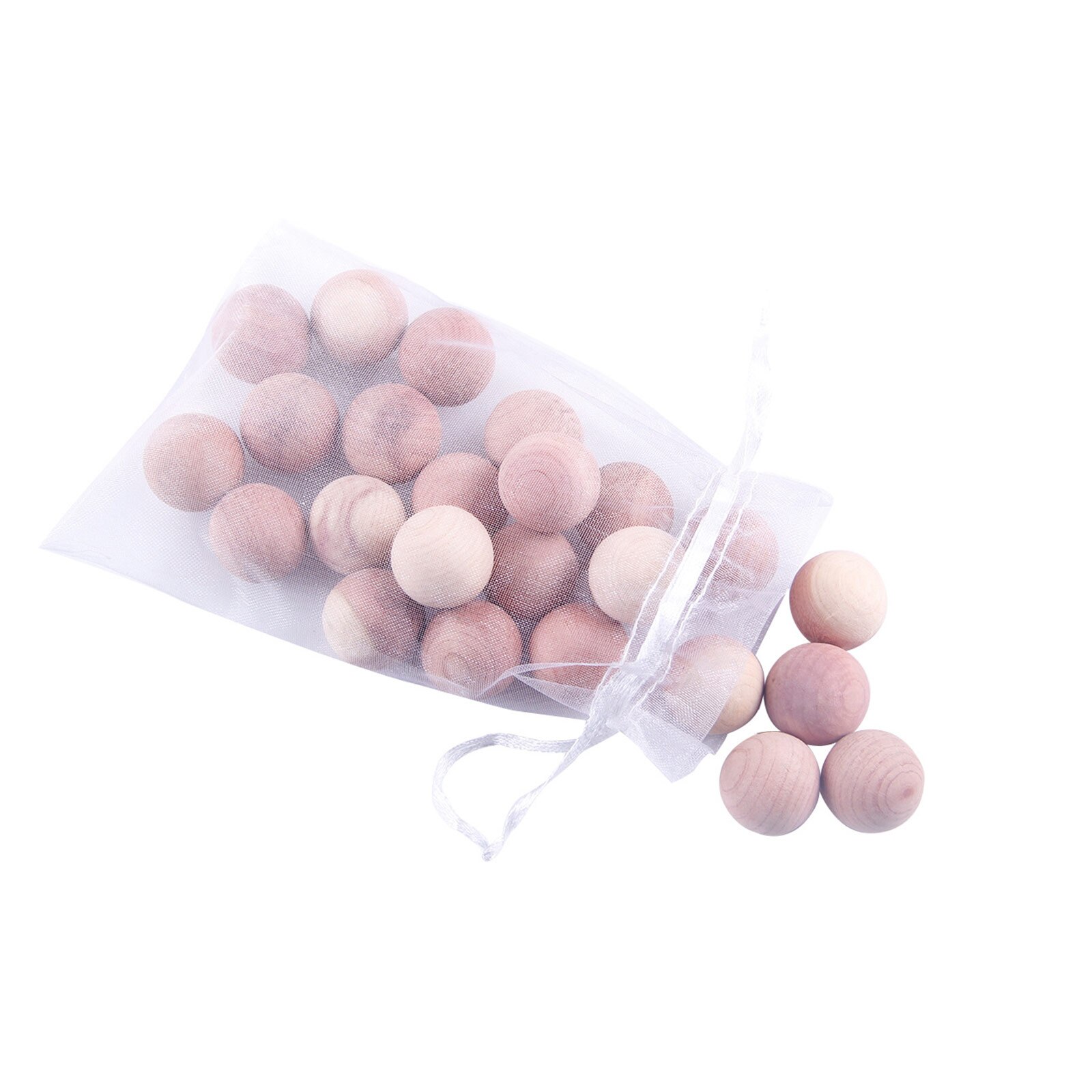 Boule de bois de cèdre 24 pièces boules de bois de cèdre naturel mites repoussant pour salon armoire à chaussures armoire