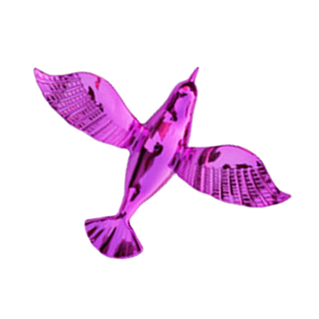 Oiseau volant mignon, plafond de fenêtre suspendu, décoration de mariage de: Purplish Red L