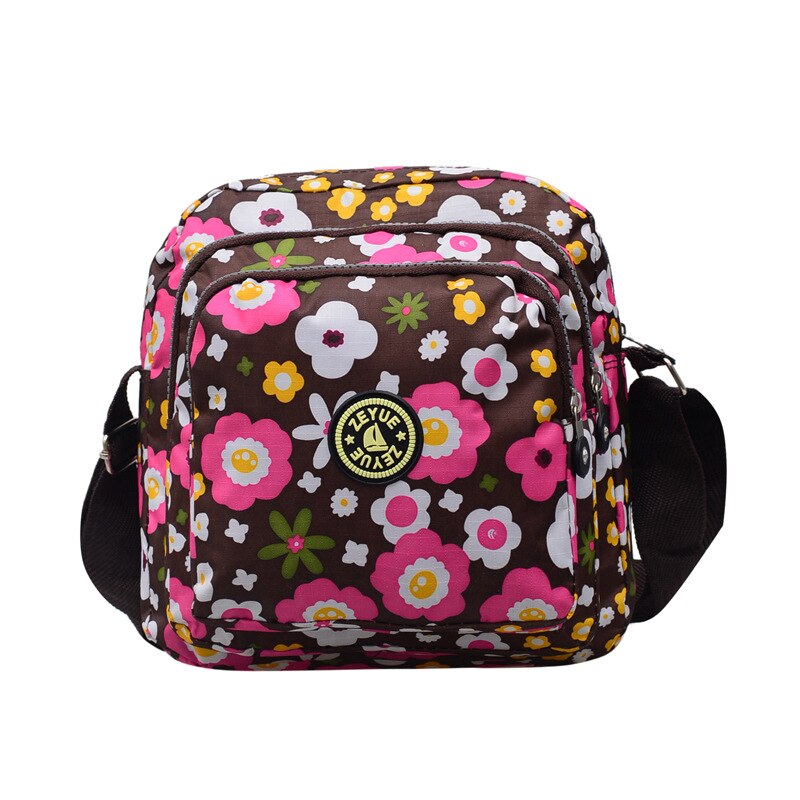 Women Canvas Nylon Outdoor Waterproof Shoulder Bag Female Handbag Messenger Bags For Lady Crossbody bag Large Capacity: ZHD