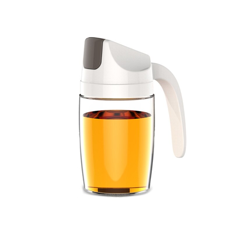 Auto Flip Olive Oil Dispenser Bottle 300ml-630ml Leakproof Condiment Container With Automatic Cap and Stopper Non-Drip for H051: W-300