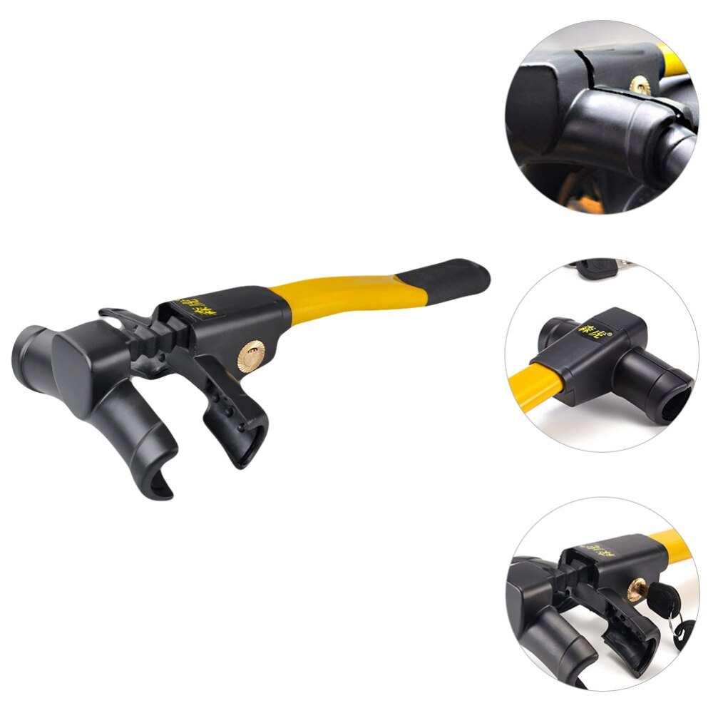 1 Pc Practical SUV Lock Locking Device Truck Anti-theft Lock (Yellow)