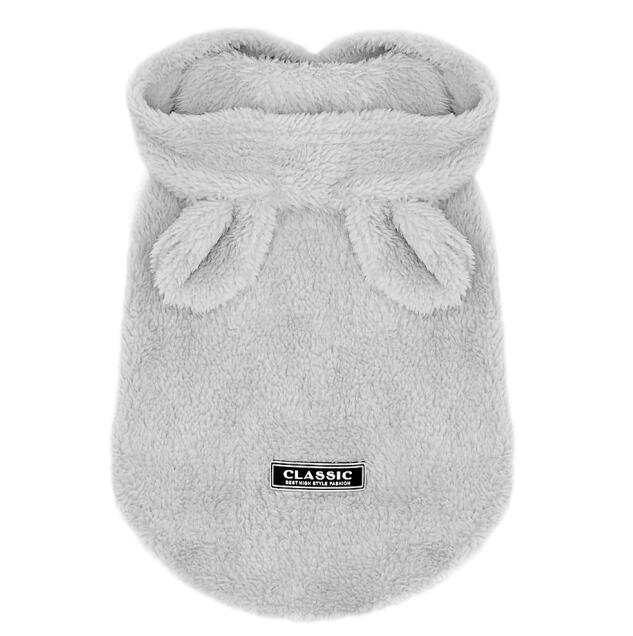 Katze Kleidung Hoodies Katze Mäntel Jacke Kostümich Winter Haustier Mascotas Hund Kleidung Für Kleine Mittelgroße Hunde Katzen Kätzchen Outfits Bekleidung: grau / XXL