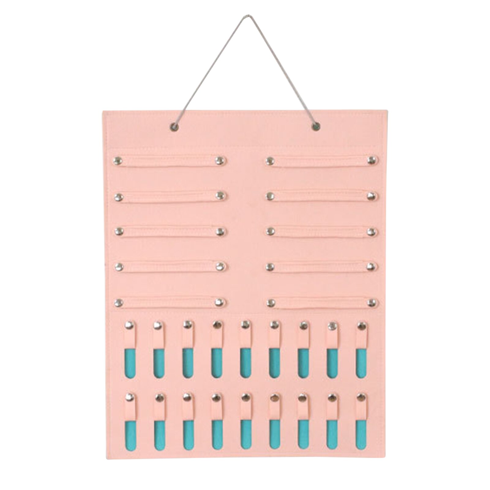 Organizador colgante para niña, soporte de almacenamiento con múltiples ranuras para ahorro de espacio, de gran capacidad para diademas de dormitorio, decoración Simple Vertical para el hogar