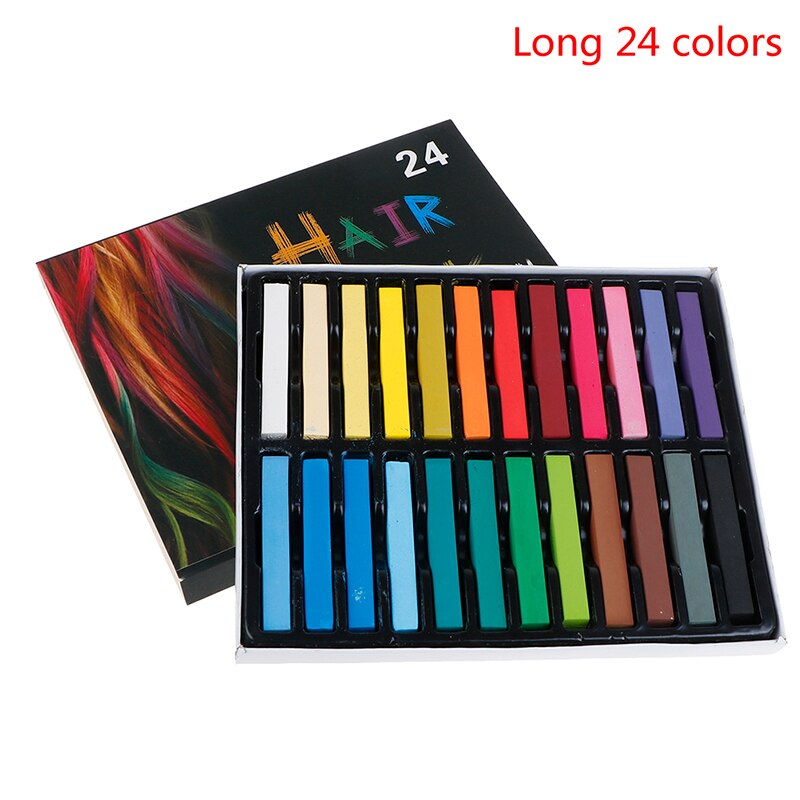 Tinte temporal para el cabello, pluma lavable, pasteles de salón, lavables