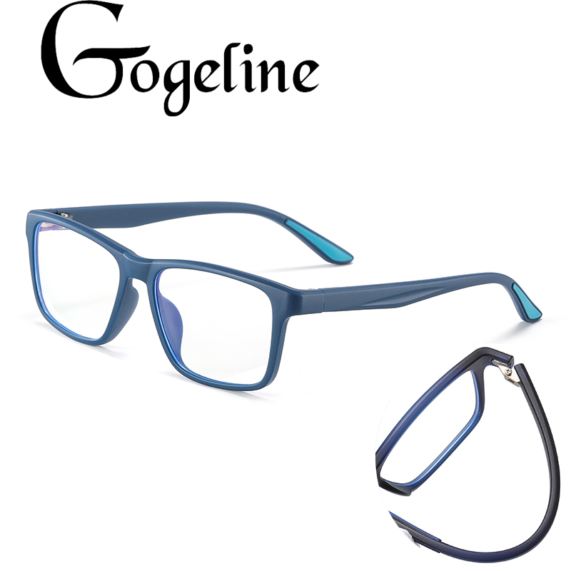 Gogeline freundlicher Brille Rahmen TR90 Anti-blau licht Optische Rahmen transparent Junge Mädchen Eyeglasse Filter Reduzieren Digital