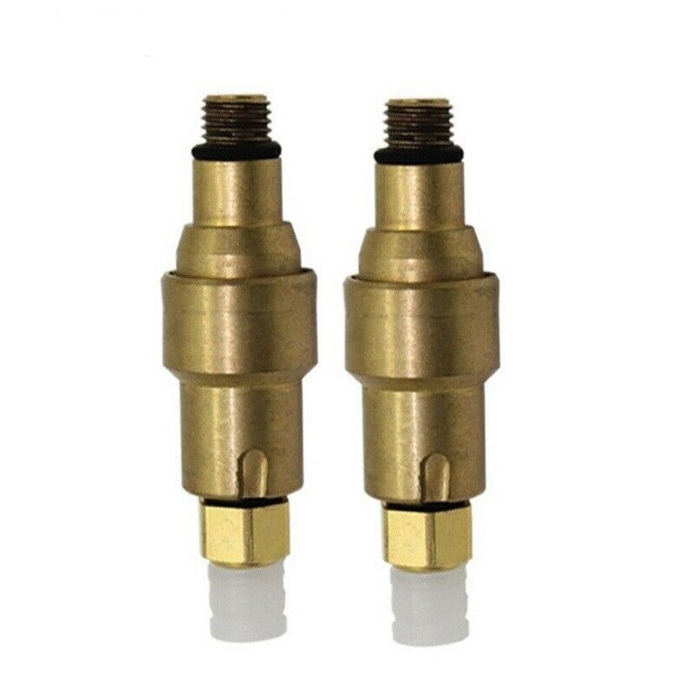 Airsusfat 10 válvulas de aire de suspensión de aire M8 x 1 para Benz W251 W164 W212 W211 W220 W221 nuevo tubo conector de resorte de suspensión de aire accesorios de latón