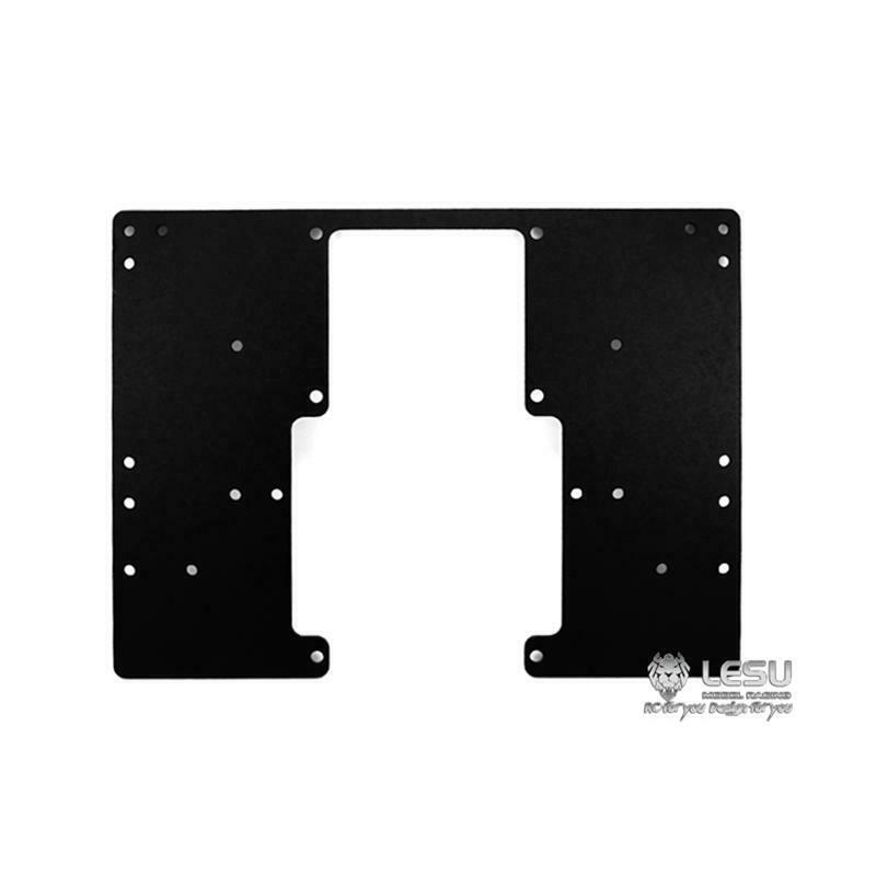 Metall Batery Fach für 1/14 Skala LESU RC Scania MANN Benz Traktor Lkw