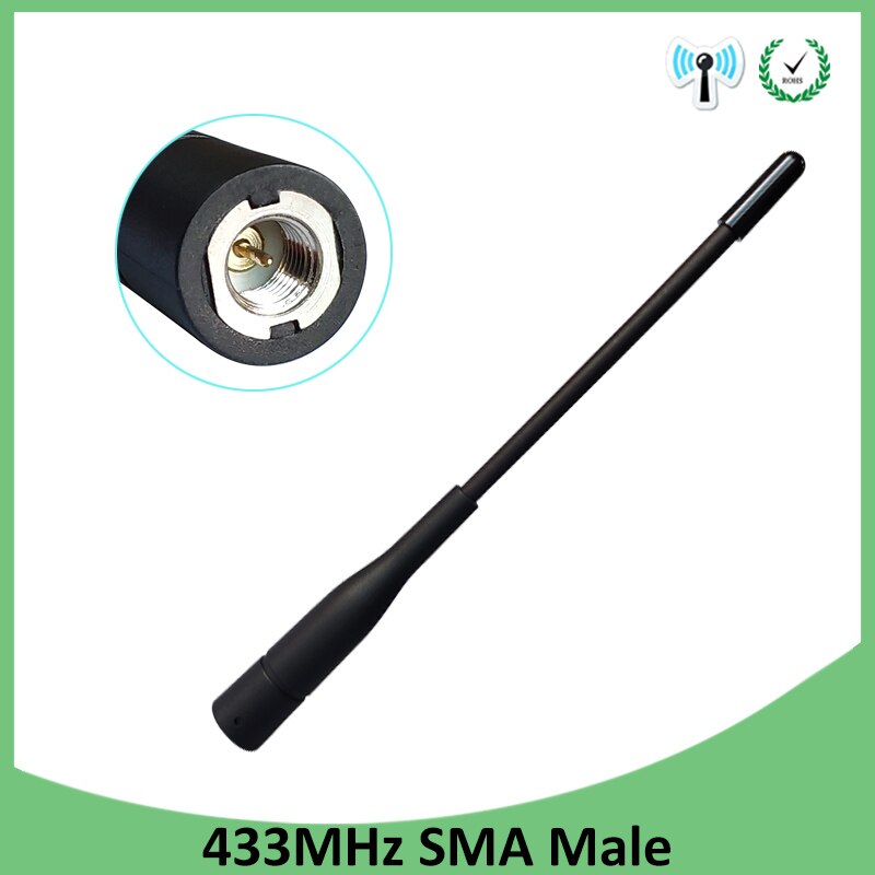 433MHz antenne SMA Stecker antena 433 mhz antenne directional wasserdichte antennen für Walkie talkie wireless