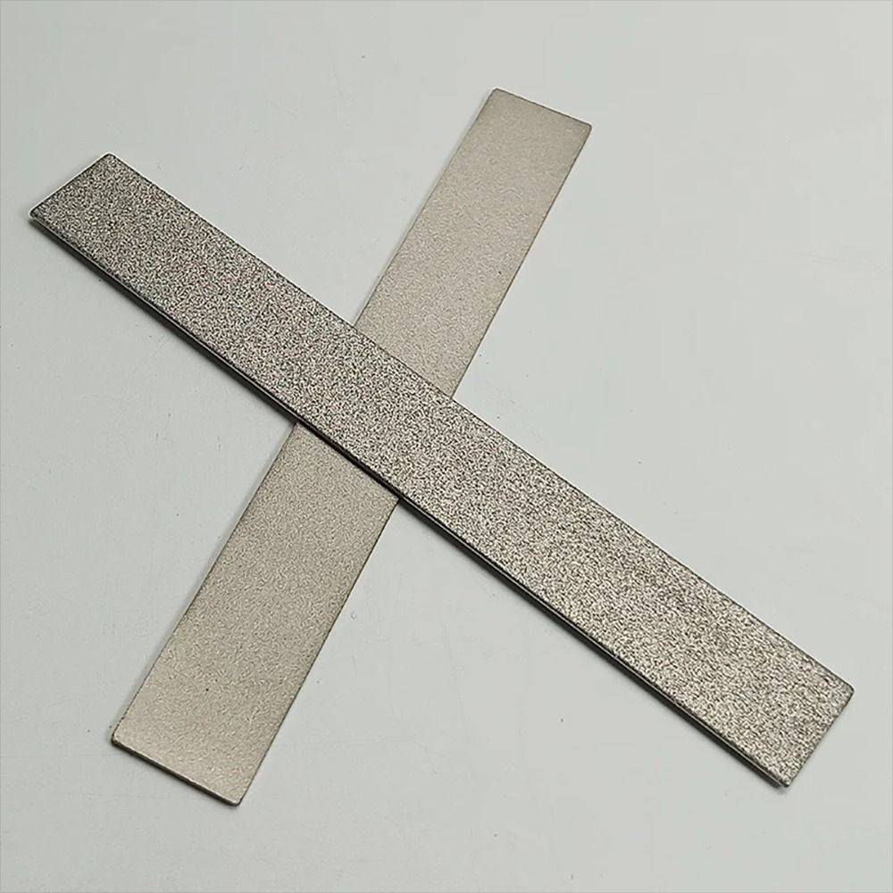 Disco de pulido de esmeril galvanizado Rectangular, tira de pulido de diamante, herramientas de afilado abrasivo, 80-3000Grit, 150x20mm, 1 unidad