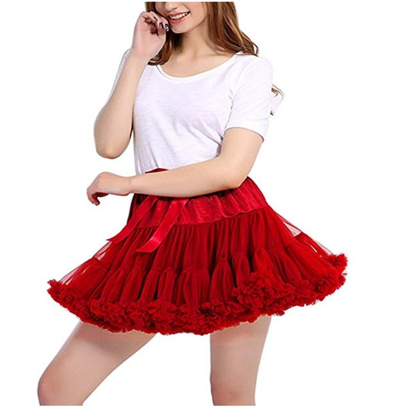 Baumwolle Petticoat solide Ballett Felsen einfach zu passen jacke Shirt Gamaschen Chiffon Felsen trikot: verrotten