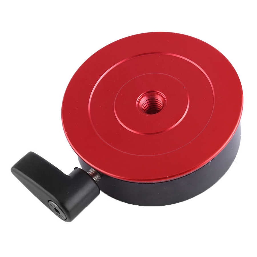 Tête de trépied de boule de Panorama d'alliage d'aluminium de PB 75 avec le niveau de bulle et la tête anoramique de trépied de vis de 3/8 pouces