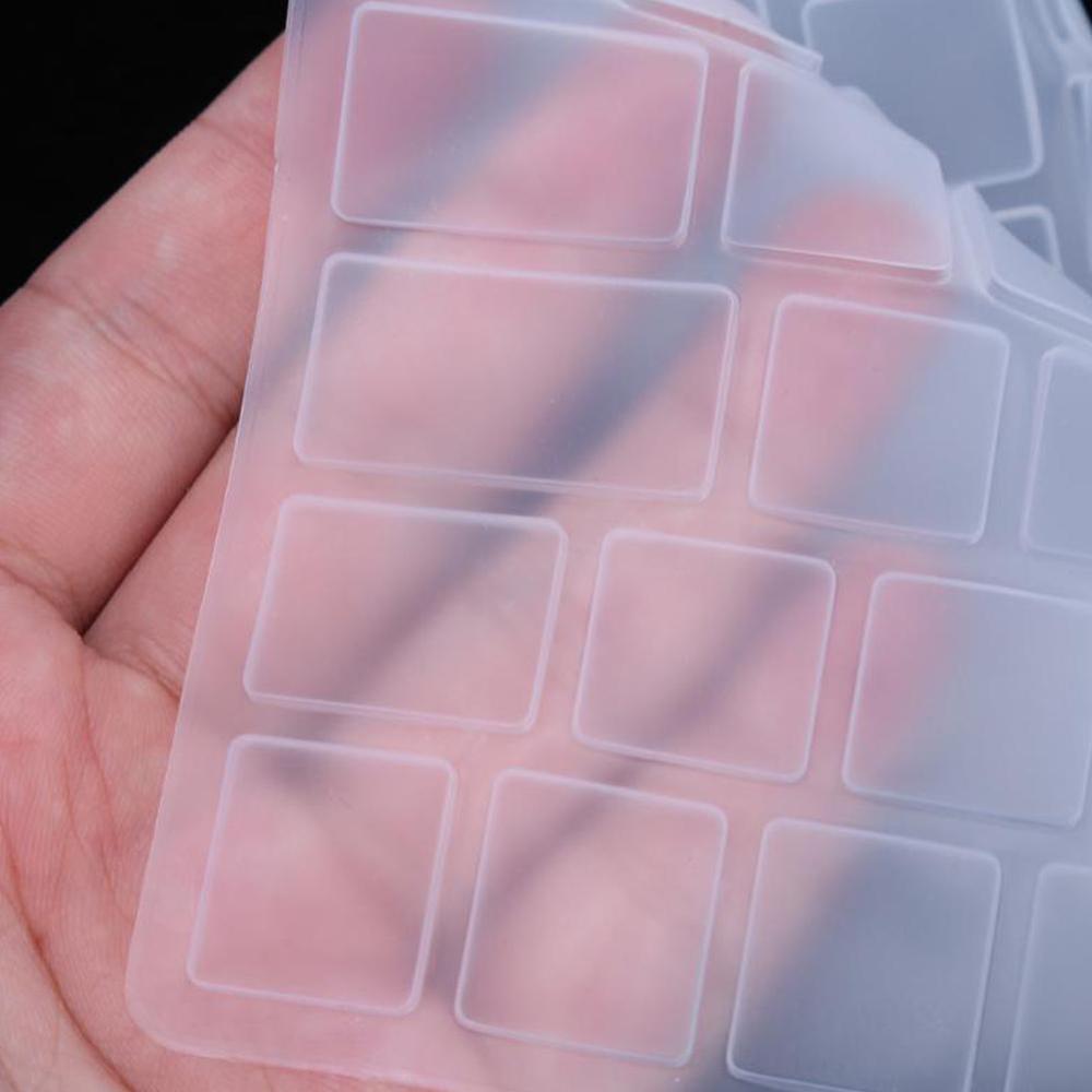 10 farben Weichen Silikon Tastatur Abdeckung Aufkleber Film Für Apple Macbook Pro Air 13 "15" 17 " oder älter) computer Zubehör