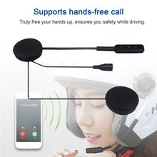 Talkie-walkie de casque Anti-brouillage sans fil imperméable de moto de Bluetooth 5.0 Durable et pratique