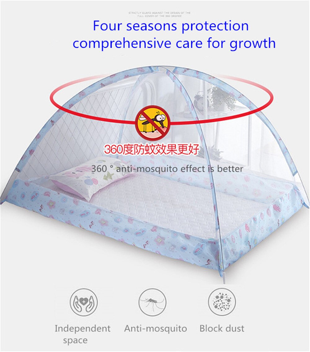 Casa têxtil crianças sem fundo instalação-livre yurt mosquiteiro bebê rede de dormir com suporte