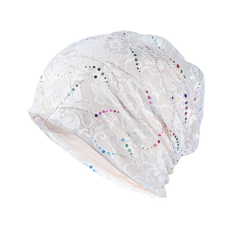 Summer Hats For Women Men Thin Breathable Turban Hat Male Female Flower Pattern Beanie Hip Hop Bone Gorro Ponytail Hat