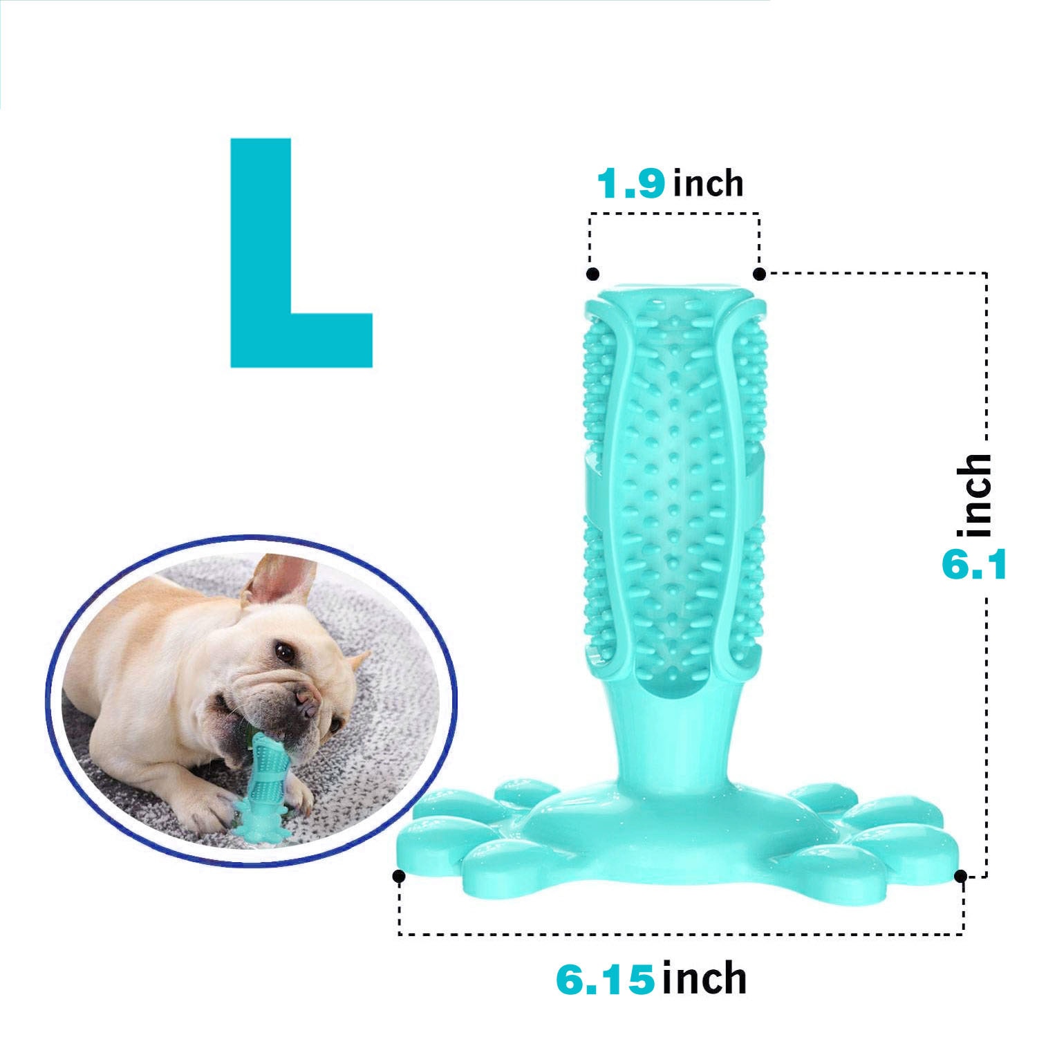 Juguetes para masticar goma para perros, cepillo dental para perro, Limpieza de dientes, palo de cepillado para mascotas, suministros para perros, Juguetes para perros para cachorros