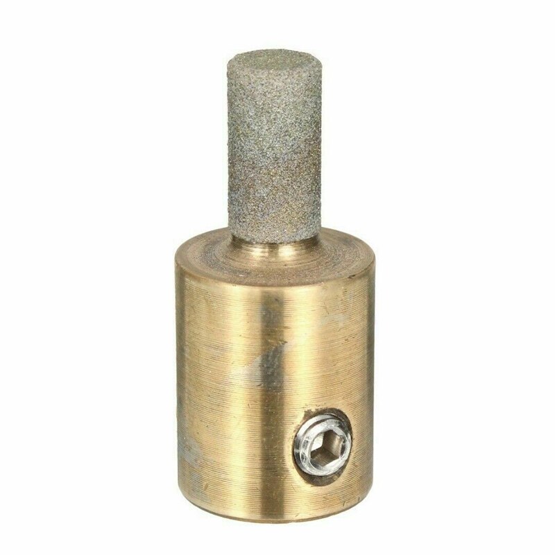 Broca para trituradora de diamante, herramientas de cabezal de 1 pulgada, 3/4 pulgadas, 1/4 pulgadas, 3 tamaños, núcleo de latón