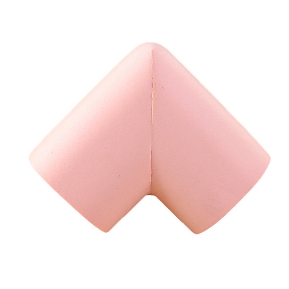 Suave para mesa Protector para esquina de escritorio bebé de seguridad Seguridad de protecciones de borde de esquina para niños infantil proteger la cinta cojín: pink