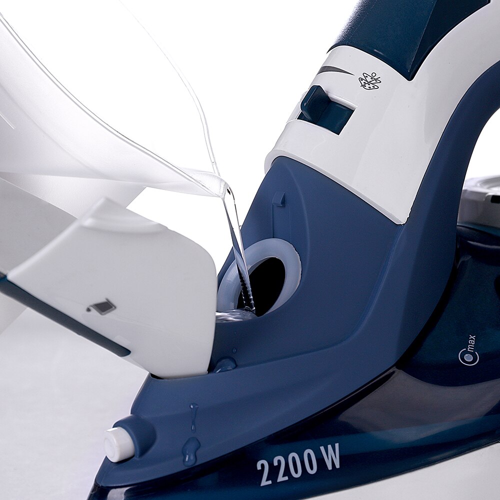 2200W Portable Electric Iron Clothes Ceramic Steam Iron Handheld Flatiron Home Garment Ironing Machine 220-240V