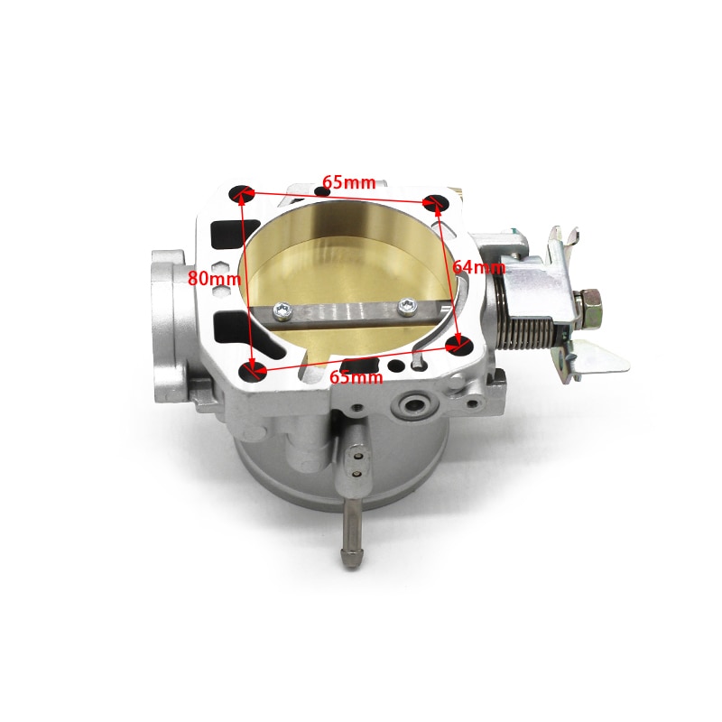 70mm Aluminum Intake Manifold Throttle Body fit For Honda B16 B18 D16 F22 B20 D/B/H/F EG EK H22