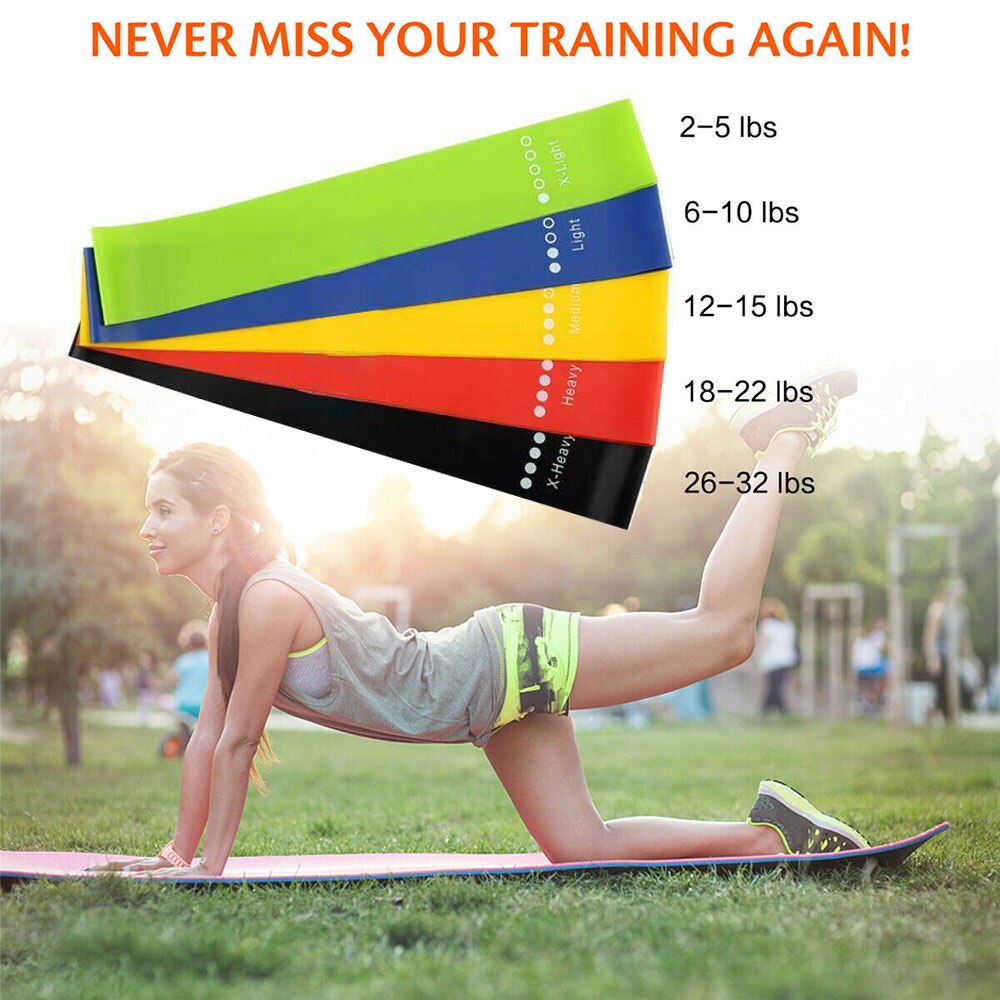 Pull Up Elastic Band Natural Latex Rubber Loop Resistance Bands Gym Expander Strengthen Trainning Power Fitness equipments
