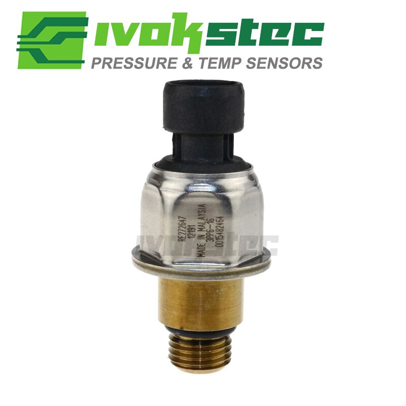 Interruptor de Sensor de presión de aceite OEM genuino para John Deere Trans, Equipo Original RE272647 3PP6-16