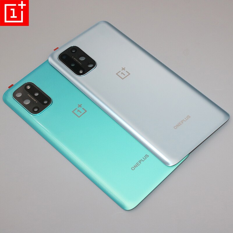 Originalt oneplus batteri bakdeksel glass bakdør kabinett panel deksel telefon erstatning for en pluss 1+ 8t 8 t med kameralinse