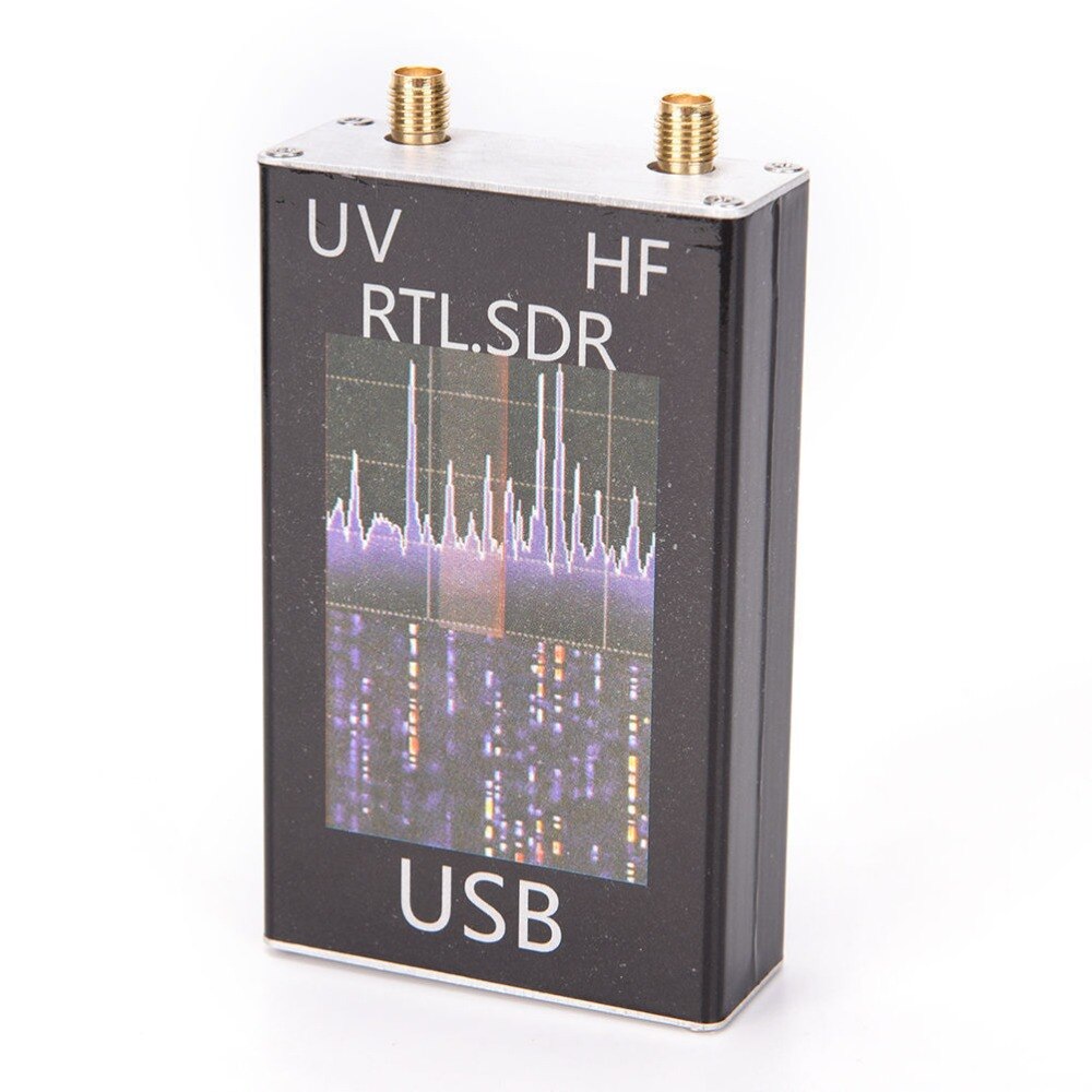 Ham Radio Receiver 100KHz-1.7GHz full Band UV HF RTL-SDR USB Tuner Receiver USB dongle with RTL2832u R820t2 Ham Radio RTL SDR